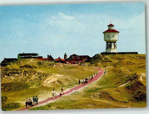 Langeoog Dünenweg am Wasserturm