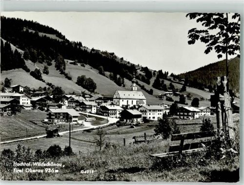 Oberau 1969 Kirche Wildschönau