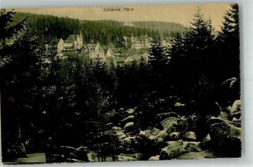 Schierke 1909 Panorama des Ortes