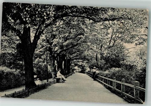 Rostock 1916 Feldpost WK I Promenade Oberwall