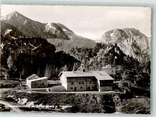 Schneibsteinhaus 1959 Hüttenstempel