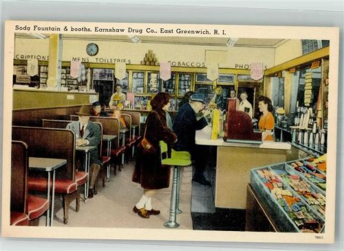Providence Geschäft Fountain und boots Earnschaw Drug East Greenwich
