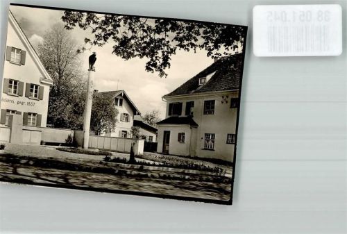 Erkheim Kriegerdenkmal Foto Original aus Archiv eines Ansichtskartenverlages
