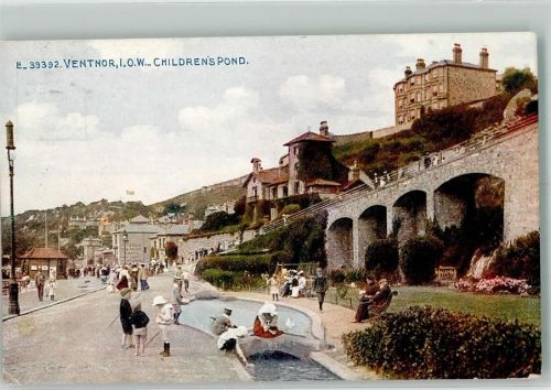 Ventnor Foto AK Children´s Pond