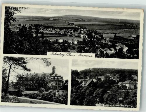 Liebenburg Schloss Blick zum Lewerberg