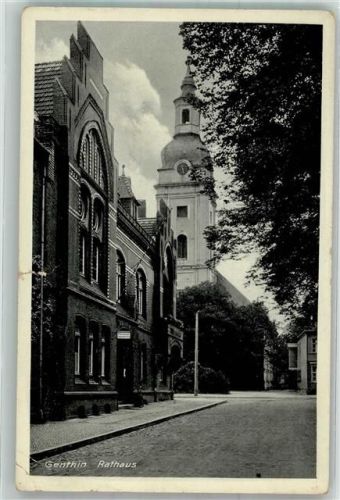 Genthin Rathaus Kirche