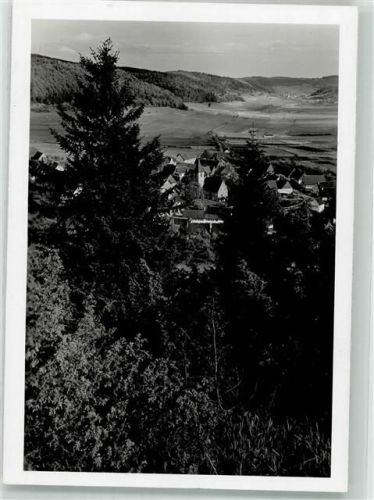Tieringen Foto Original aus Archiv eines Ansichtskartenverlages Ort handschriftlich