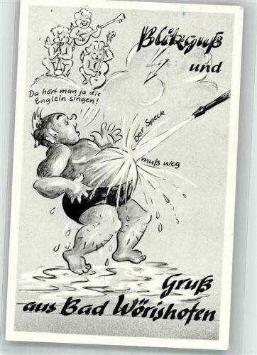 Bad Wörishofen 1964 Humor Blitzguß