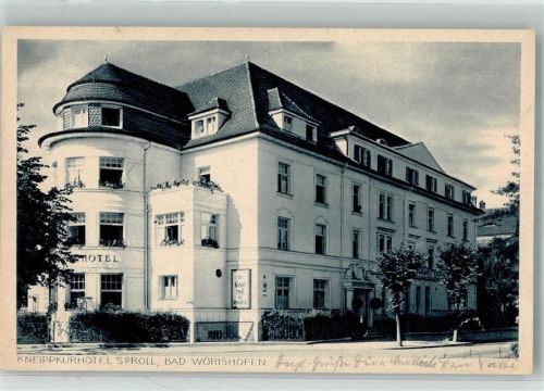 Bad Wörishofen 1934 Hotel Sproll