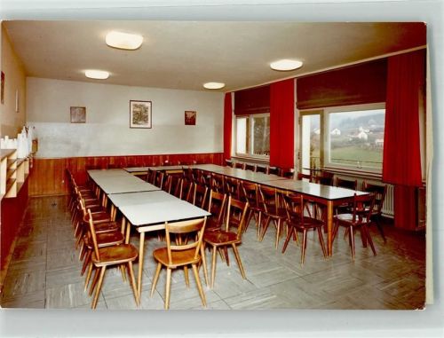 Weiskirchen Jugendherberge Foto Original aus Archiv eines Ansichtskartenverlages Ort handschriftlich