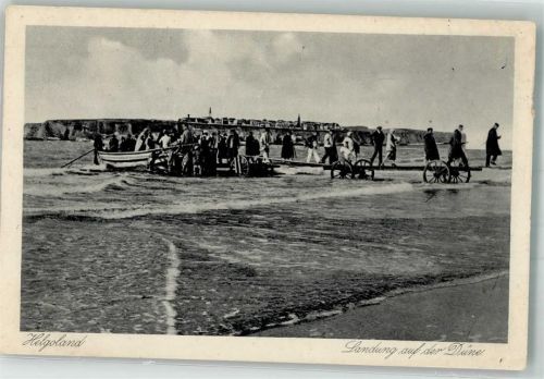 Helgoland Landung Düne