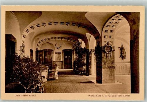 Falkenstein Gasthaus Offiziersheim Taunus Wandelhalle