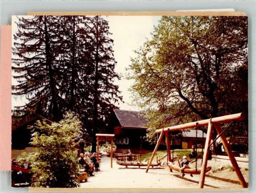 Riedlhütte Gasthaus Racheldiensthütte Foto Original aus Archiv eines Ansichtskartenverlages