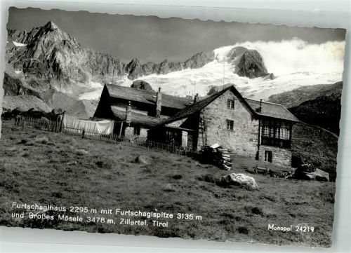 Furtschaglhaus 1964 Hüttenstempel Nachgebühr