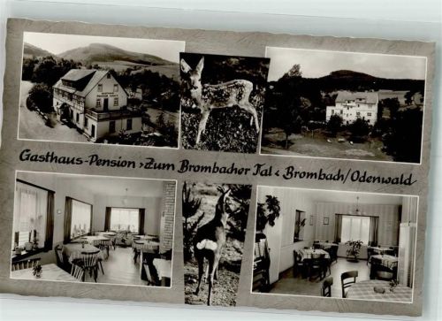 Brombach Gasthaus Pension Zum Brombacher Tal