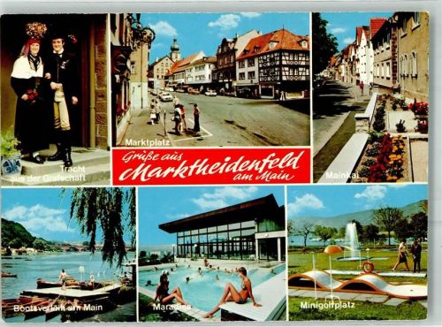 Marktheidenfeld Marktplatz Minigolf Schwimmbad