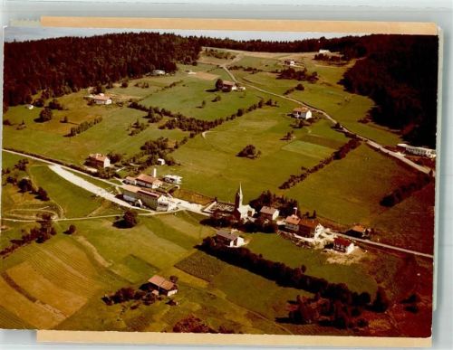 Langfurth Fliegeraufnahme Foto Original aus Archiv eines Ansichtskartenverlages