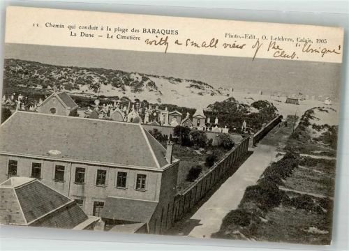 Arcachon 1905 Friedhof Düne Schwimmbad Strand