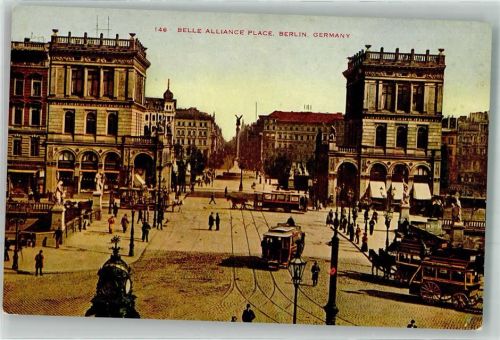 Kreuzberg Straßenbahn Denkmal Belle Alliance Place