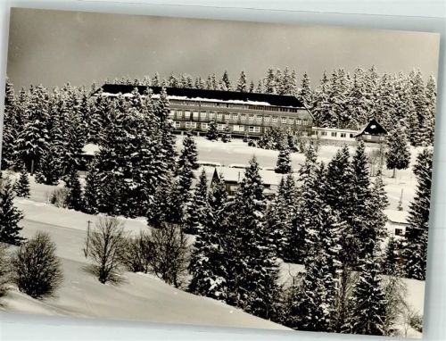 Falkau Krankenhaus Kindergenesungsstätte Schuppenhörnle Winter