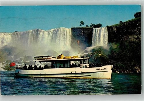 Niagara Falls 1965 Motoraschiff maid of the Mist Niagara Falls Nachgebühr