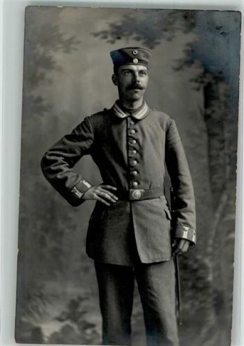 Uniform Soldat 1915 Foto AK