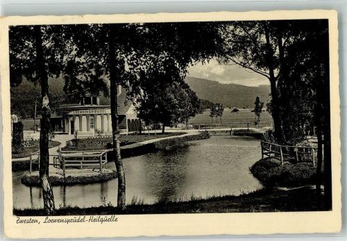 Zwesten 1936 Löwensprudel-Heilquelle