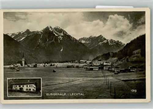 Elbigenalp 1925 Hotel Kirche
