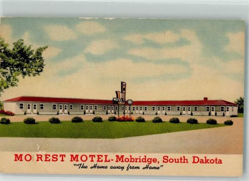 Pierre 1957 Hotel Morest Motel Mobridge