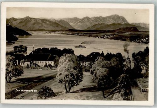 Dießen sign. Bernhardt Der Ammersee Verlag Zieher, Ottmar Nr. 2064