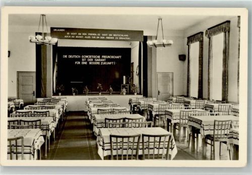 Saalburg Pension FDGB-Heim Kulturraum