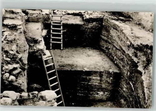 Lebus 1962 Schlossberg Ausgrabungen