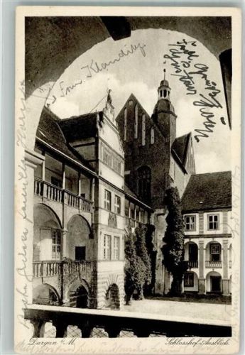 Dargun 1929 Schloss