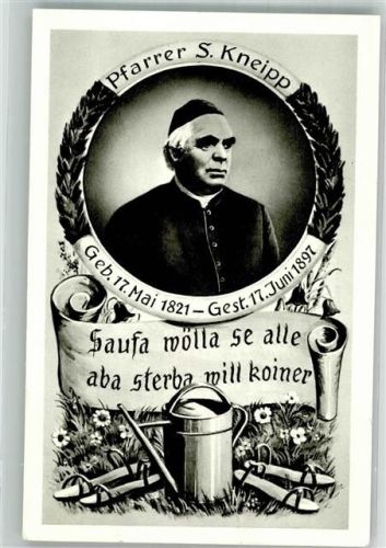 Bad Wörishofen 1958 Pfarrer Kneipp Gießkanne