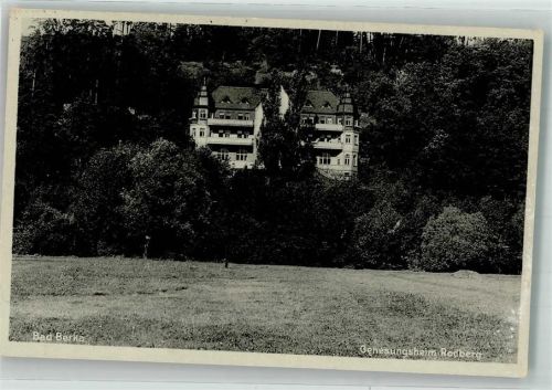 Bad Berka 1931 Krankenhaus Genesungsheim Rodberg