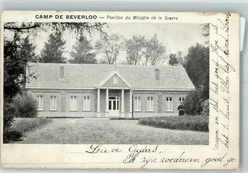 Leopoldsburg 1901 Kaserne Camp de Beverloo Pavillon du Ministre de la Guerre
