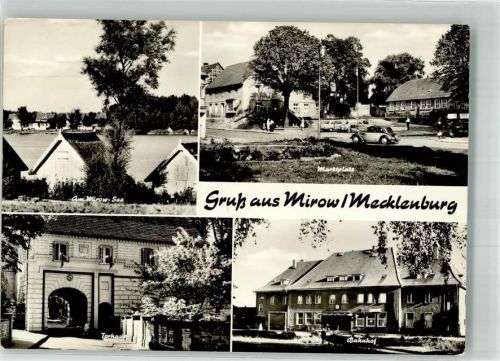 Mirow Marktplatz Torhaus