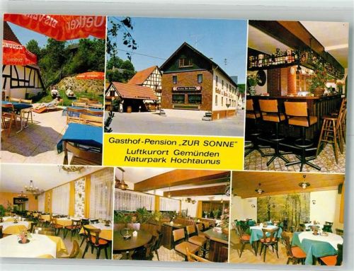 Gemünden Gasthaus Pension Zur Sonne