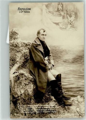 Der französische Kaiser auf der Insel St. Helena Fotostudioaufnahme 3219/4