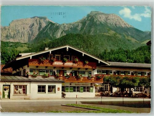 Berchtesgaden Gasthaus Pension Zillnhäusl Unterstein