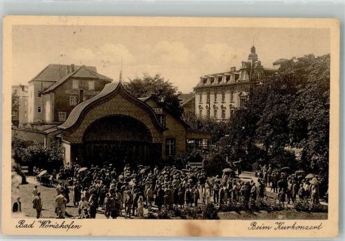 Bad Wörishofen 1938 Hot Luitpold Kurkonzert