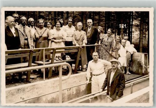Bad Wörishofen 1936 Wassertreten Gruppembild