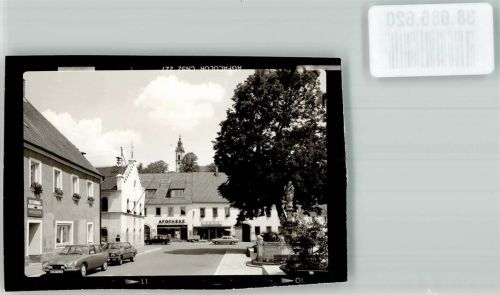 Pleystein Apotheke Geschäft Auto Foto Original aus Archiv eines Ansichtskartenverlages