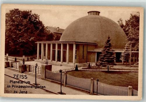 Jena 1928 Planetarium im Prinzessinnengarten