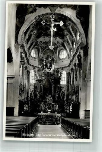 Biberach Inneres der Kirche St. Martinus