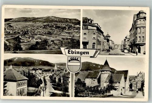 Ebingen Bahnhofstrasse Bürgerturm