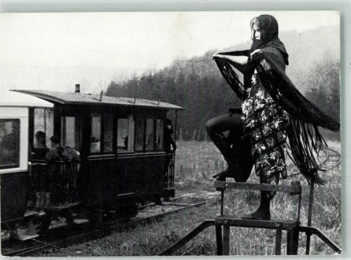 Träume vor dem Leben aus Ende des Spiels Eisenbahn Frau