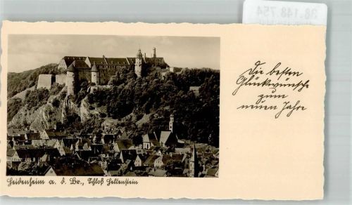 Heidenheim Schloss Hellenstein Neujahr