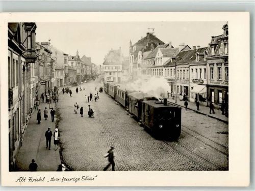 50321 W5040 Brühl , Rheinl - Straßenbahn der feurige Elias