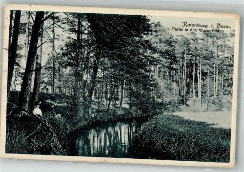 Rotenburg 1915 Wasserführen